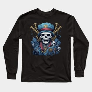 SKULL FUNK WIZARD Long Sleeve T-Shirt